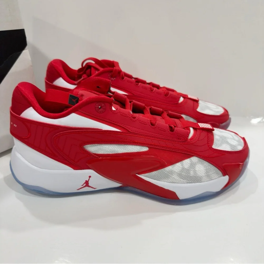 Jordan Luka 2 TB Men’s Basketball Shoes- University Red - Picture 4 of 11